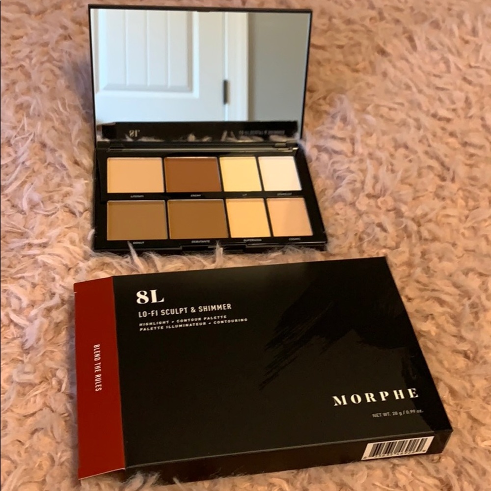 Morphe 8L Lo-Fi Sculpt and Shimmer palette